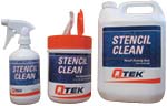 Stencil Clean Products